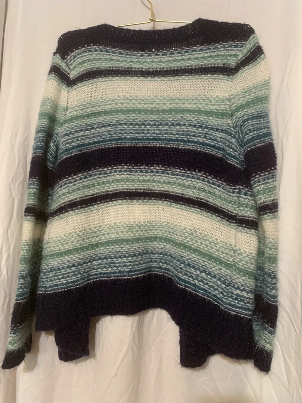 Gymboree Girl’s Large (10-12) Striped Cardigan Sweater EUC